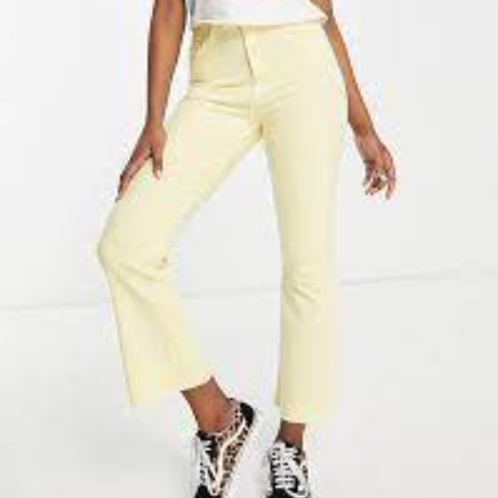 Bershka Yellow Jeans